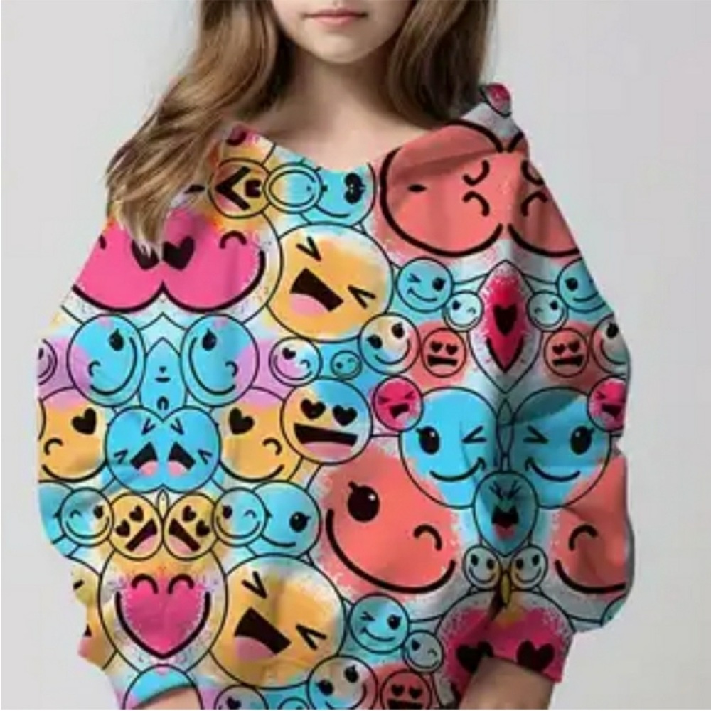 😍🤪😝🥶Emoji Hoodie 🥶😝🤪😍
